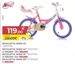 Rainbow - Bicicleta Winx 12''