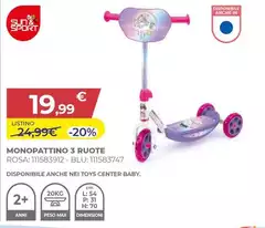 Monopattino 3 Ruote