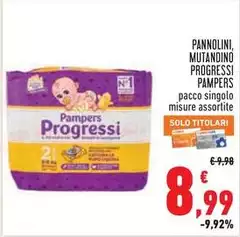 Pampers - Pannolini, Mutandino Progressi Pampers - Pannolini, Mutandino Progressi