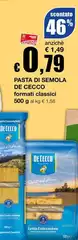 De Cecco - Pasta Di Semola De Cecco - Pasta Di Semola