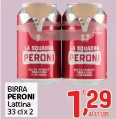 Peroni - Birra Lattina