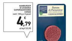 Conad - Sapori&Dintorni Hamburger Di Chianina