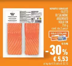 Solo - Filetti Di Salmone Argentato
