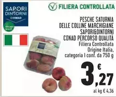 Saturnia - Sapori&Dintorni Pesche  Delle Colline Marchigiane