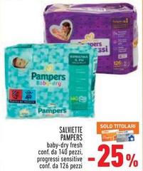 Pampers - Salviette Baby-Dry Fresh