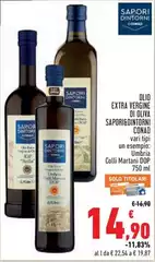 Conad - Olio Extra Vergine Di Oliva Sapori&Dintorni Conad - Olio Extra Vergine Di Oliva Sapori&Dintorni