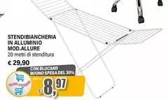 Stendibiancheria In Alluminio Mod. Allure