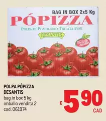 Desantis - Polpa Pépizza