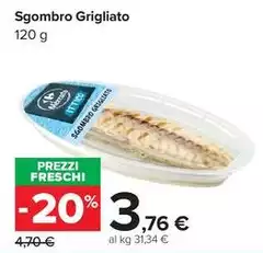Sgombro Grigliato