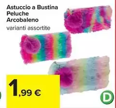 Astuccio A Bustina Peluche