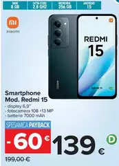 Xiaomi - Smartphone Mod. Redmi 15 Xiaomi - Smartphone Mod. Redmi 15