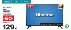Hisense - Tv Led 32'' Mod. 32E410T