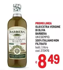 Barbera - Olio Extra Vergine Di Oliva