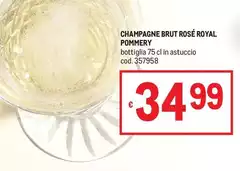 Brut - Champagne  Rosé Royal Pommery