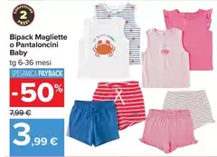 Bipack Magliette O Pantaloncini Baby Bipack Magliette O Pantaloncini Baby