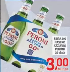 Peroni - Birra 0.0 Nastro Azzurro