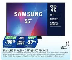 Samsung - Tv Qled 4k 55" QE55q7f5auxzt Samsung - Tv Qled 4k 55" QE55q7f5auxzt