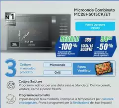 Beko - Microonde Combinato MC28H5015CK/ET Beko - Microonde Combinato MC28H5015CK/ET