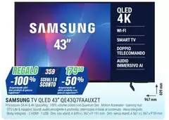 Samsung - Tv Qled 43 QE43Q7FAUXZT Samsung - Tv Qled 43 QE43Q7FAUXZT