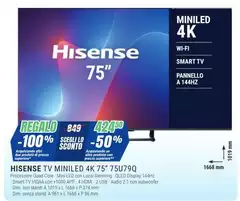 Hisense - Tv Miniled 4k 75" 75U79Q Hisense - Tv Miniled 4k 75" 75U79Q