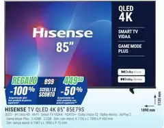 Hisense - Tv Qled 4k 85" Qled 4k Hisense - Tv Qled 4k 85" Qled 4k