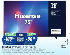Hisense - Tv Qled 4k 75" 75E79S Hisense - Tv Qled 4k 75" 75E79S