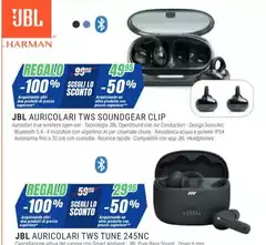 Jbl - Auricolari Tws Soundgear Clip Jbl - Auricolari Tws Soundgear Clip