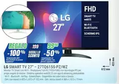 LG - Smart Tv 27" - 27TQ615S-PZ/WZ LG - Smart Tv 27" - 27TQ615S-PZ/WZ