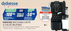 Didiesse - Macchina Caffè A Cialde Milkside