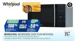 Whirlpool - Microonde Chef Plus MCP345SL Whirlpool - Microonde Chef Plus MCP345SL