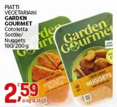 Garden gourmet - Piatti Vegetariani