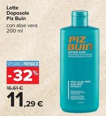 Piz buin - Latte Doposale