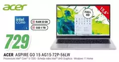 Acer - Aspire Go 15 Ag15-72p-56lw