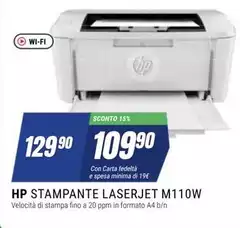 HP - Stampante Laserjet M110W HP - Stampante Laserjet M110W
