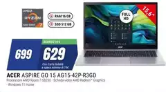 Acer - Aspire Go 15 Agis-42p-r3gd
