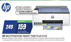 HP - Multifunzione Smart Tank Plus 5105 HP - Multifunzione Smart Tank Plus 5105