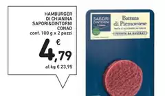 Conad - Hamburger Di Chianina Sapori&Dintorni