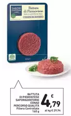 Conad - Battuta Di Piemontese Sapori&Dintorni Percorso Qualità