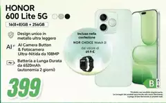 Honor - 600 Lite 5G Honor - 600 Lite 5G