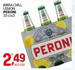 Peroni - Birra Chill Lemon
