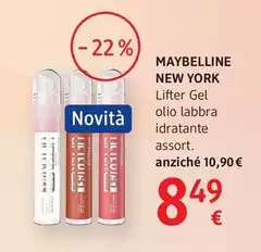 Maybelline - New York Lifter Gel Olio Labbra   Idratante Assort.
