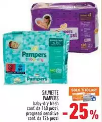 Pampers - Salviette Baby-Dry Fresh