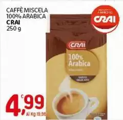 Crai - Caffè Miscela 100% Arabica