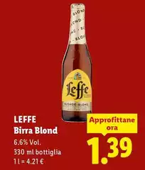 Leffe - Birra Blond