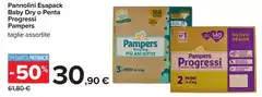 Pampers - Pannolini Baby Dry O Penta Progressi