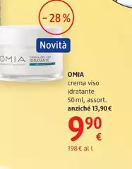 Omia - Crema Viso In Gel Idratante 50 Ml, Assort. Omia - Crema Viso In Gel Idratante 50 Ml, Assort.