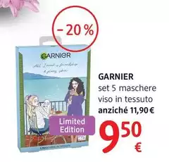 Garnier - Set Maschere Viso In Tessuto Garnier - Set Maschere Viso In Tessuto