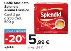 Splendid - Caffè Macinato Aroma Classico