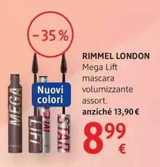 Rimmel London -  Mega Lift Mascara Volumizzante Assort.