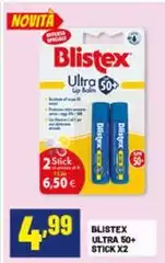 Blistex - Ultra 50+ Stick X2